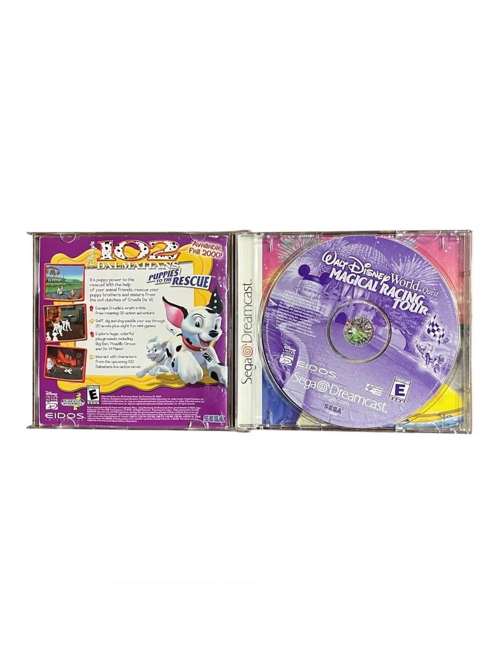 Walt Disney World Quest: Magical Racing Tour (2000 Sega Dreamcast) Complete